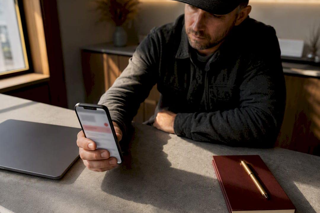 Owner documenting suspended business profile