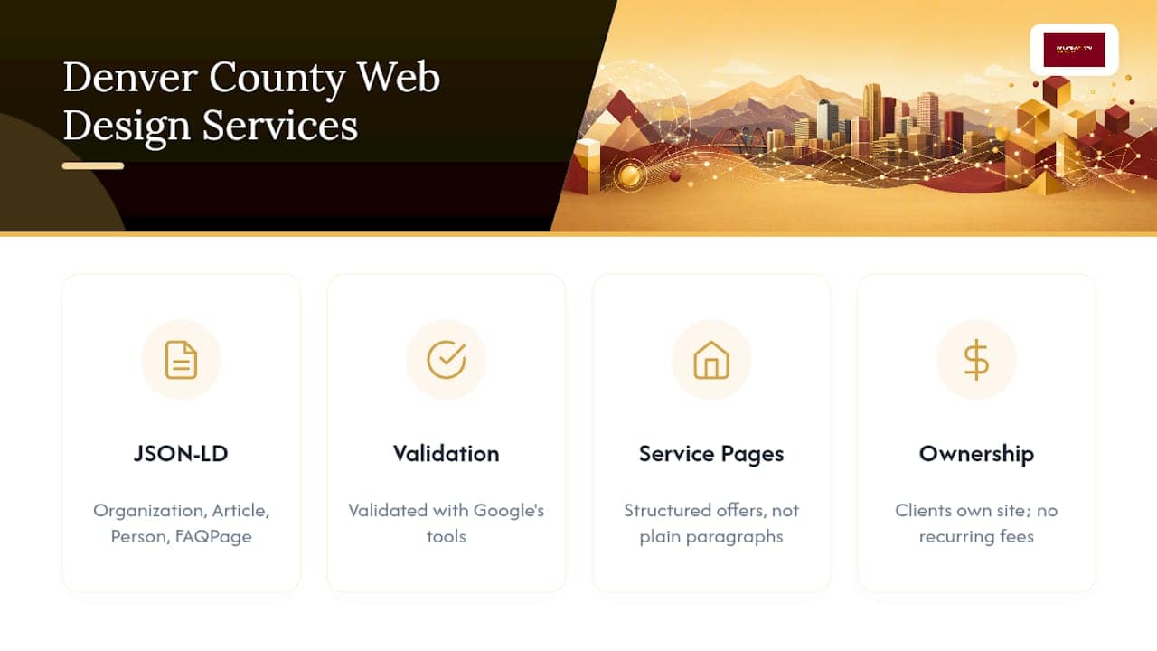 Let Denver County Web Design Handle Your Schema Implementation — overview diagram