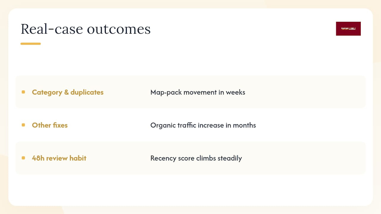 What Real Case Data Shows About These Fixes — overview diagram